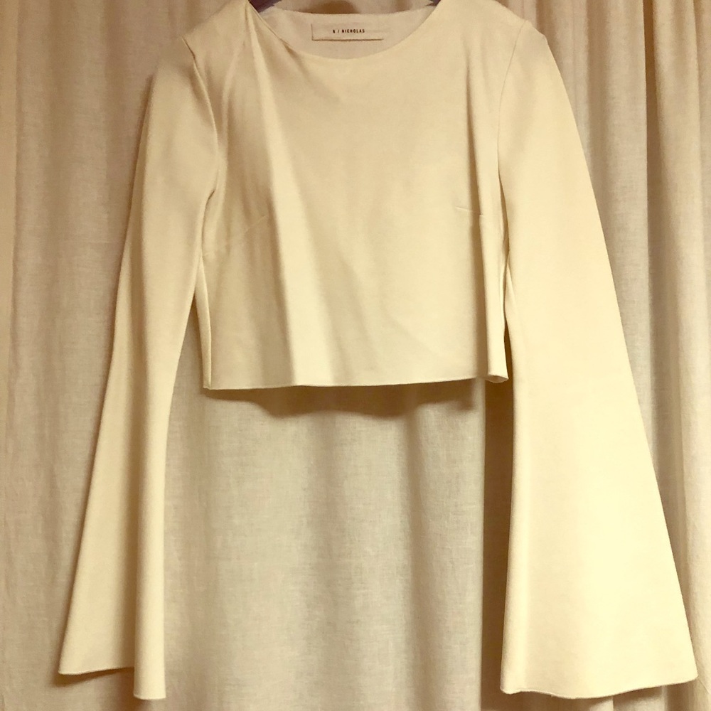 NICHOLAS Crop Top Shirt